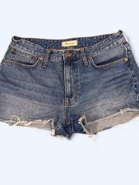 Madewell Blue Denim Cutoff Shorts Size 10